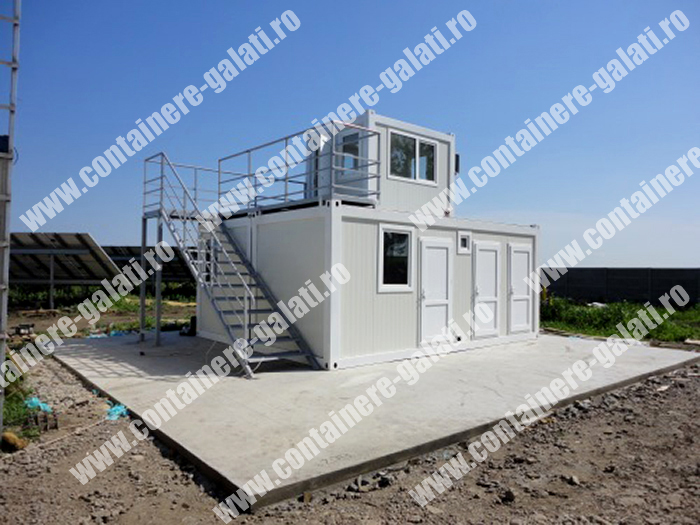 container metalic pret Alba